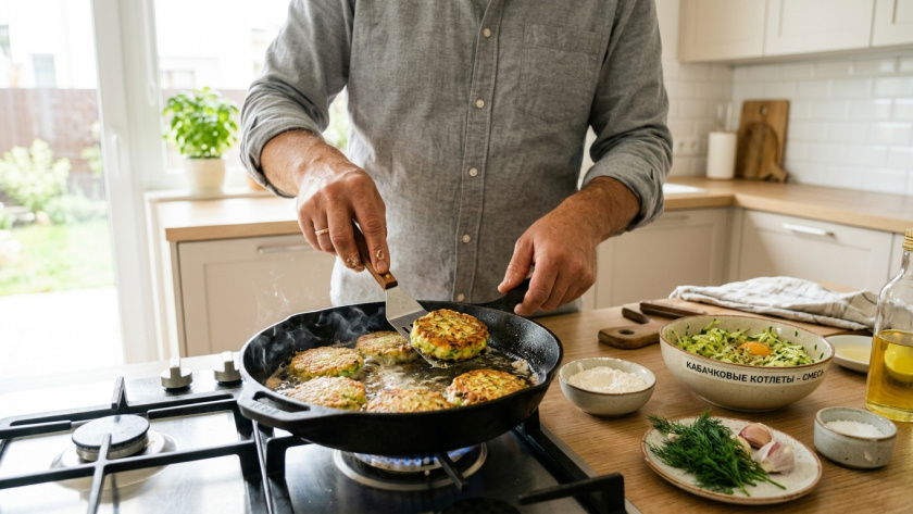 Вместо надоевших оладий: кабачковые котлеты — вкуснее мяса, а готовятся проще простого