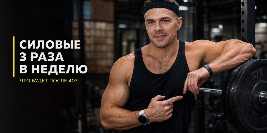 Что будет с телом, если после 40 начать делать силовые тренировки 3 раза в неделю