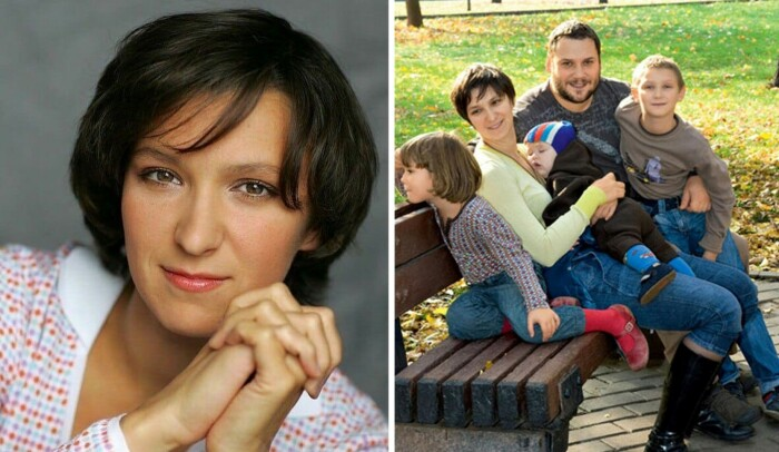 «Старший уже актёр, дочь — красавица, а младшим 13 лет»: как Олеся Железняк растит четверых детей и успевает все