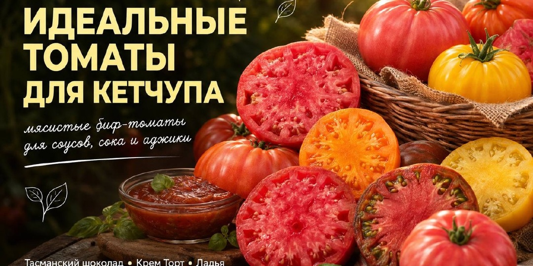 🍅 КЕТЧУП НАЧИНАЕТСЯ НЕ С РЕЦЕПТА… А С ПРАВИЛЬНОГО ТОМАТА
