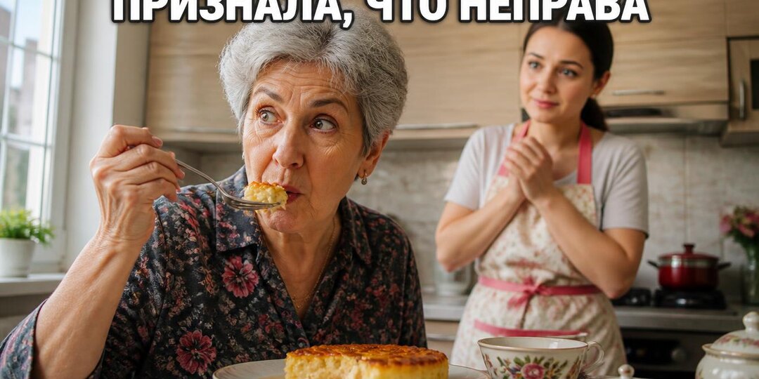 — Готовка не твоё, признай честно, — упрекнула свекровь за обедом. Честно призналась она — когда попробовала мою запеканку в её же доме.