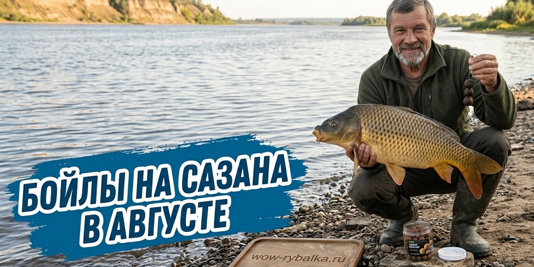 «Спрячьте клубнику и ваниль»: Какие вкусы бойлов волжский сазан жадно пылесосит в августе 🧆