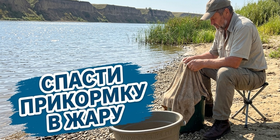 «Запахло кислятиной — рыбалке конец»: Как спасти прикормку от закисания в тридцатиградусную жару ☀️