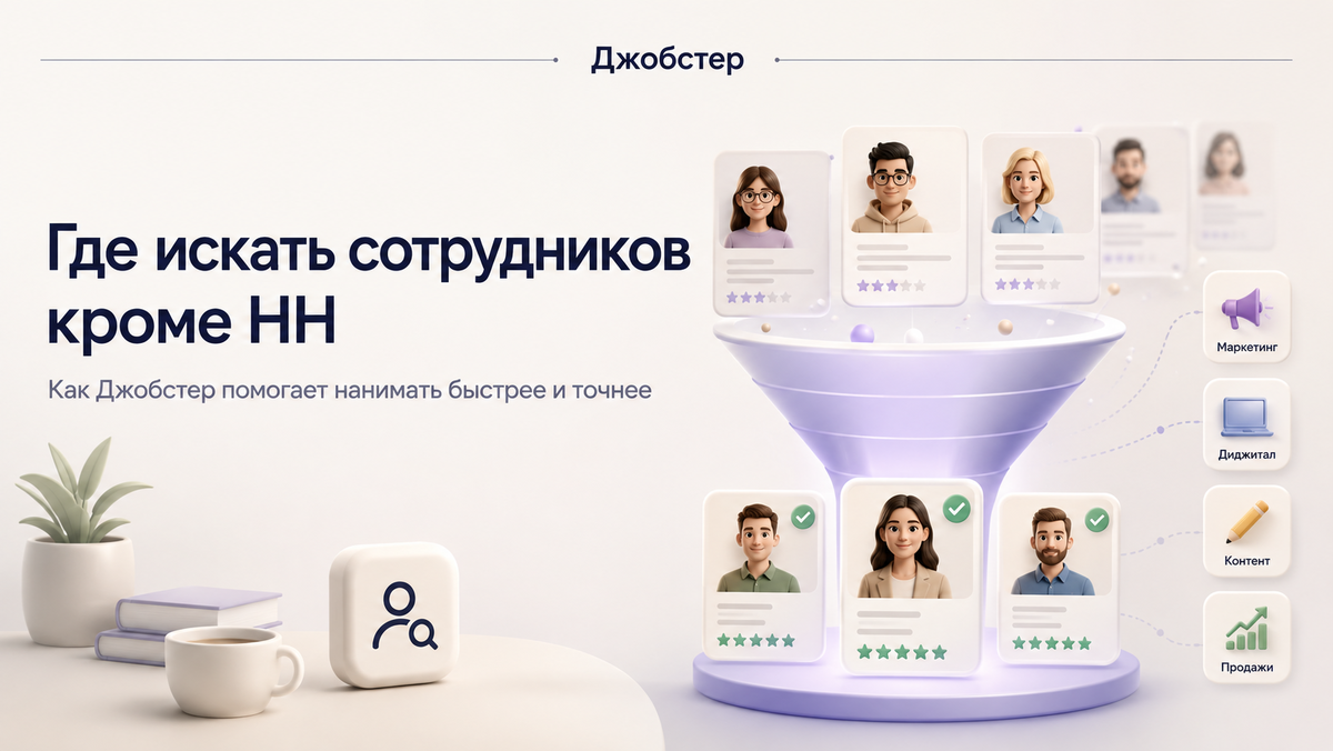 Джобстер, hh или Superjob: где искать специалистов в маркетинге и продажах