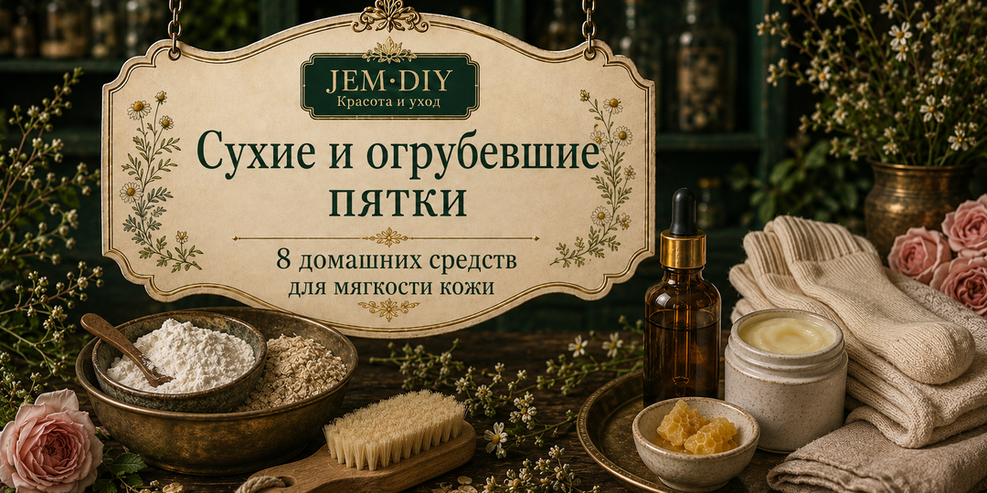Сухие и огрубевшие пятки 8 домашних средств для мягкости кожи.