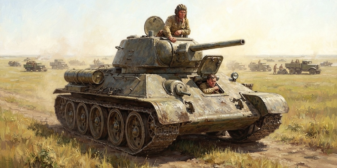 Почему Т-34 называли лучшим танком войны, хотя половина из них ломалась сама