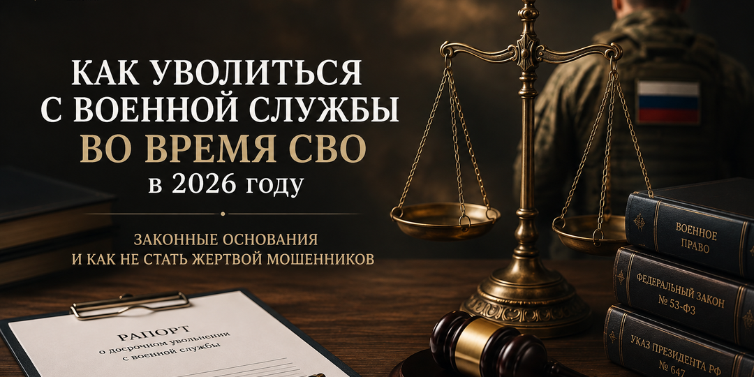 Как уволиться с военной службы во время СВО в 2026 году: законные основания и как не стать жертвой мошенников