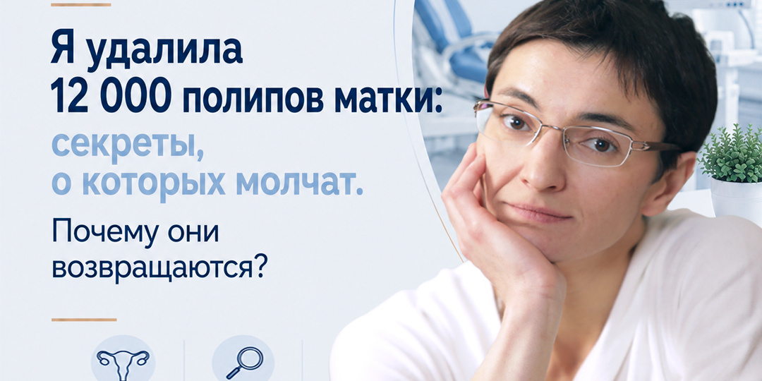 Я удалила 12 000 полипов матки: секреты, о которых молчат.