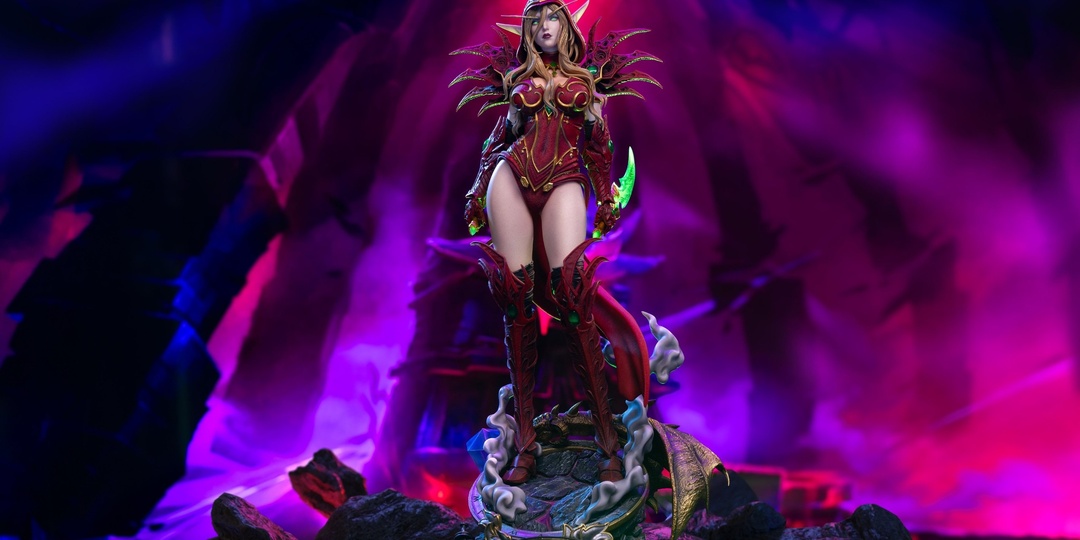Снова студия HEX Collectibles анонсировала фигурку Hearthstone Valeera Sanguinar в масштабе 1/6