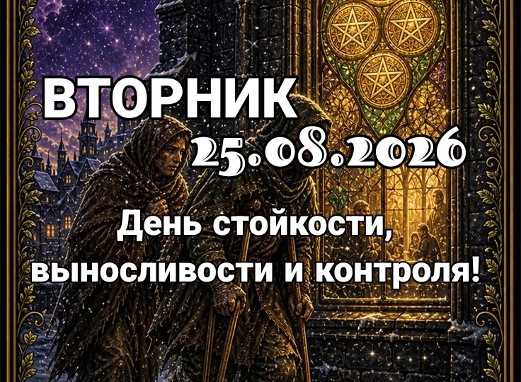 Прогноз на 25 августа: Проверка на прочность! Как пережить марсианский вторник без потерь и защитить свой кошелёк?