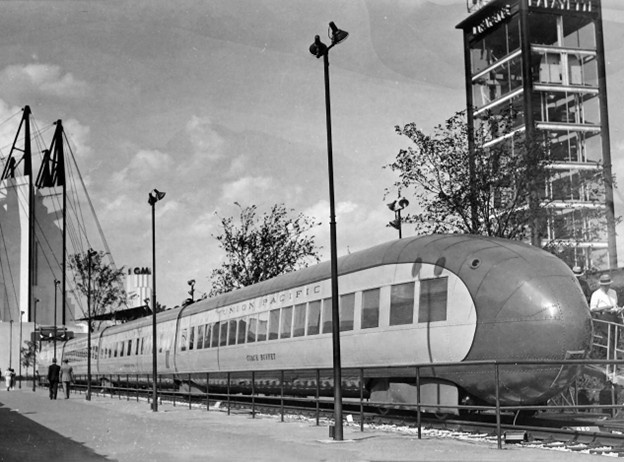 "City of Salina": обтекаемый поезд компании Union Pacific