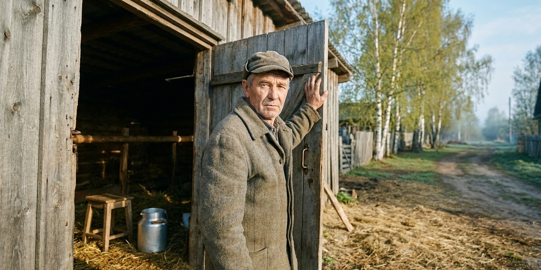 Дед двадцать лет держал корову, чтобы молоко шло трем семьям. Продал ее в мае