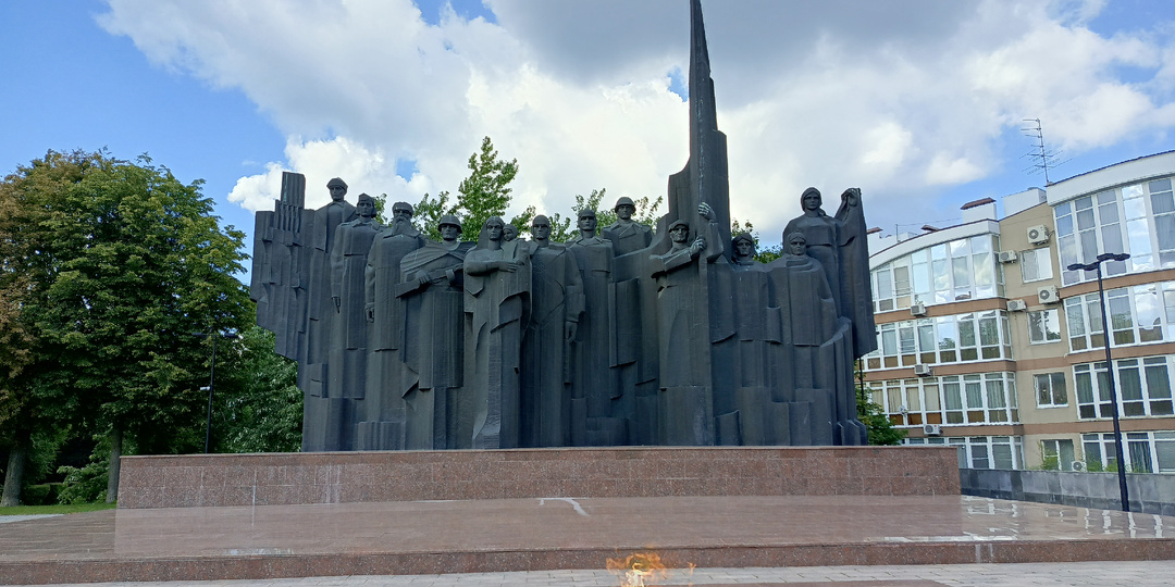 Площадь Победы в Воронеже.