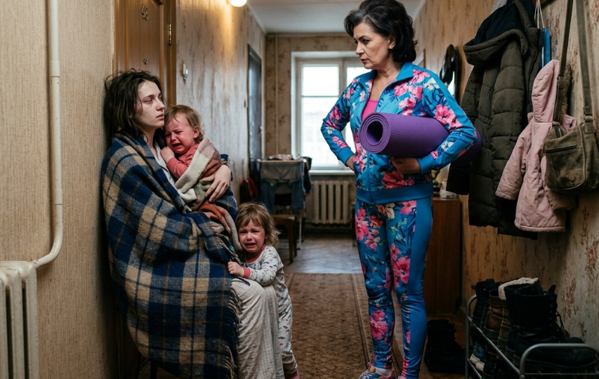 У меня сегодня йога, пропускать занятие нельзя: мать отказалась помочь больной дочери, которую увезли с пневмонией