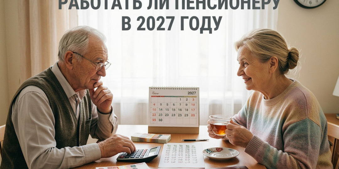 Работать или уйти на пенсию? Считаем, что выгоднее в 2027 году