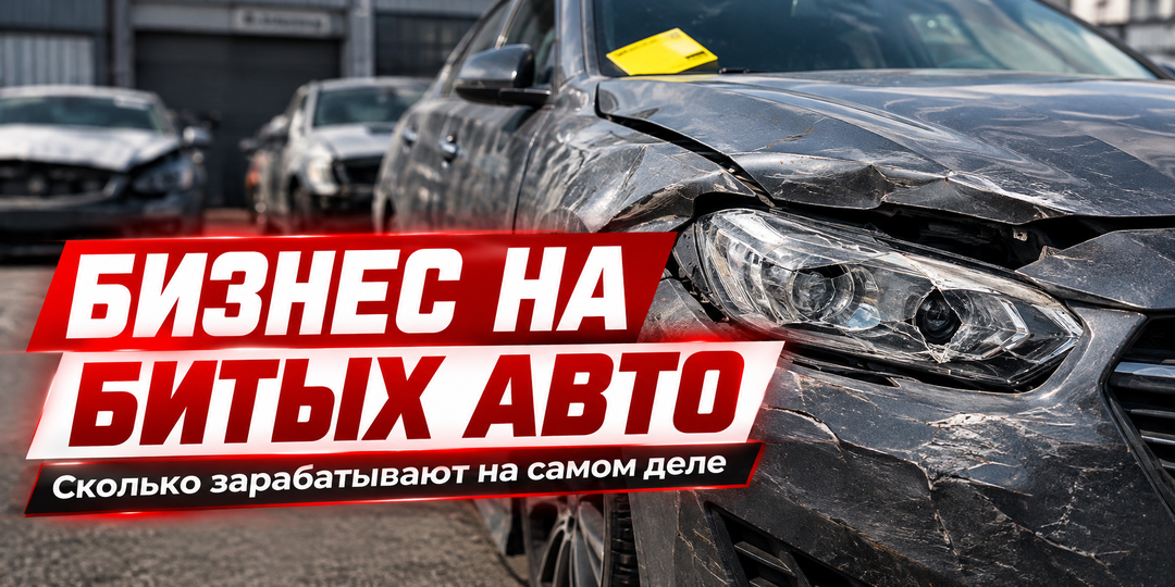 Бизнес на перепродаже битых авто: сколько зарабатывают предприниматели и какие риски их поджидают