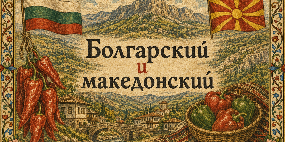 Чем македонский язык отличается от болгарского
