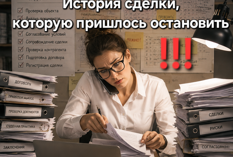 «Я очень хочу именно эту квартиру». История сделки, которую пришлось остановить