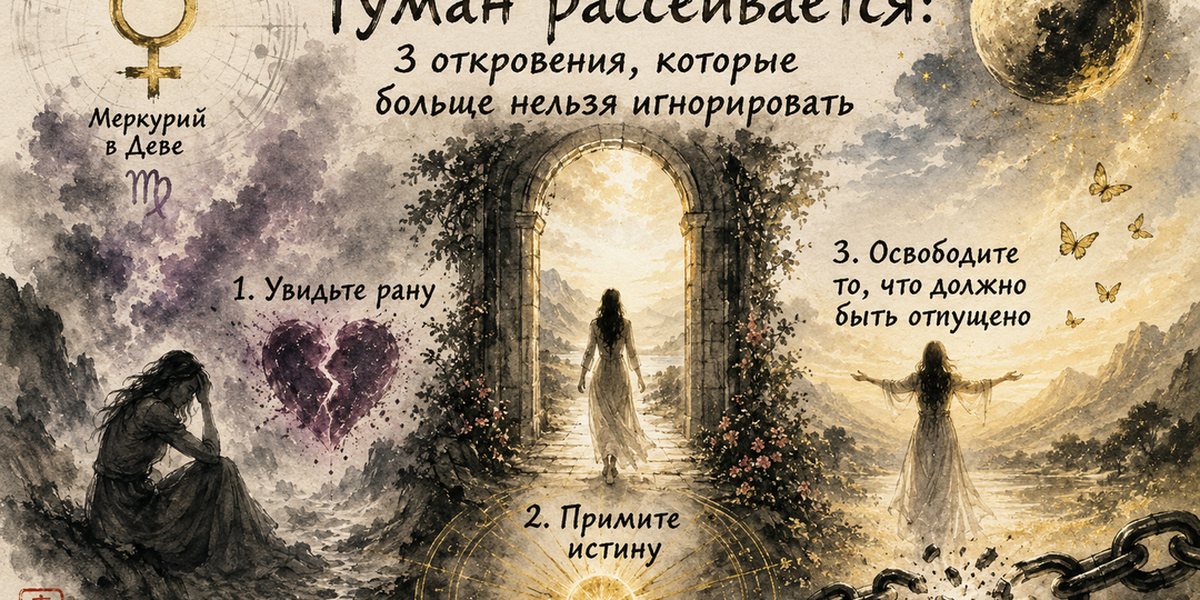 25 августа 2026: туман рассеивается - 3 откровения, которые уже невозможно игнорировать