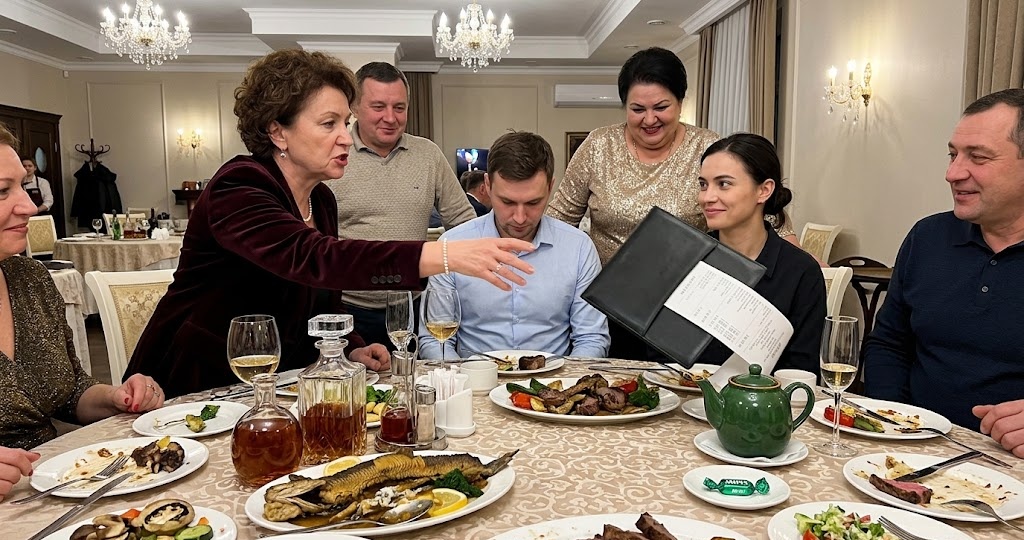 — Жри объедки, нищенка! — свекровь швырнула мне счет на 100 тысяч при родне. Я лишь мило улыбнулась и ушла