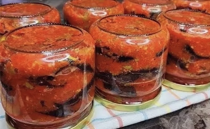 Баклажаны по-грузински на зиму, особенно вкусны, если приготовить именно так