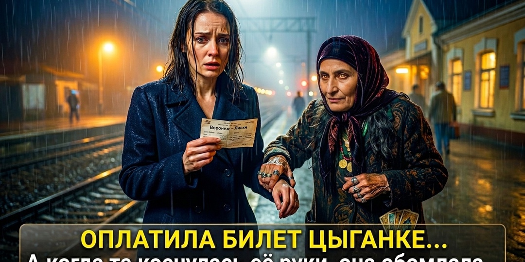 Разорившаяся бизнесвумен, возвращаясь по УДО, купила билет цыганке Когда гадалка коснулась ее руки, женщина была потрясена услышанным