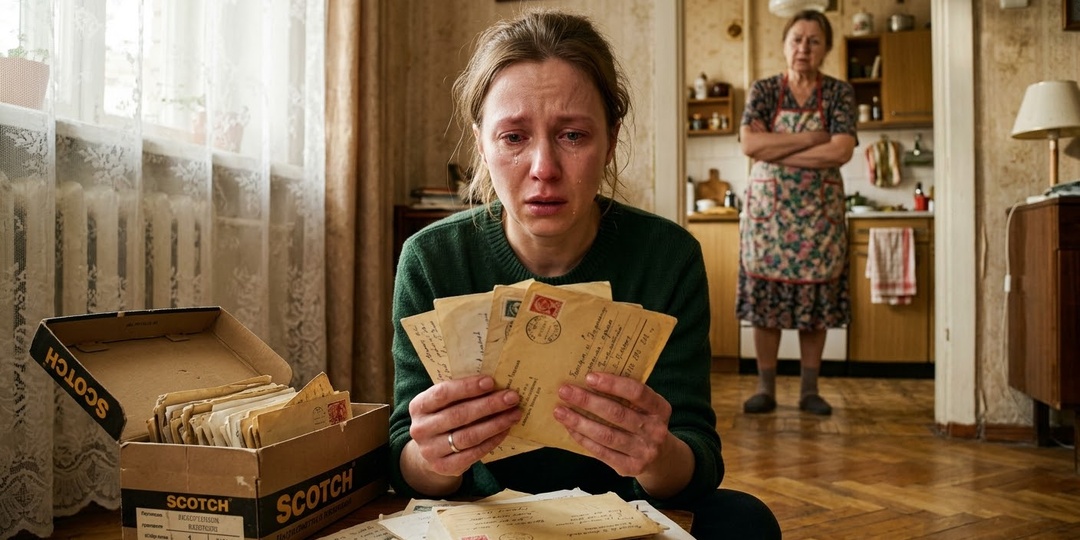 «Мама, где остальные письма?» — спросила дочь, разбирая коробку с антресолей