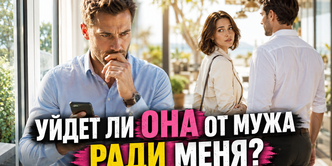 Уйдет ли она от мужа ради меня?