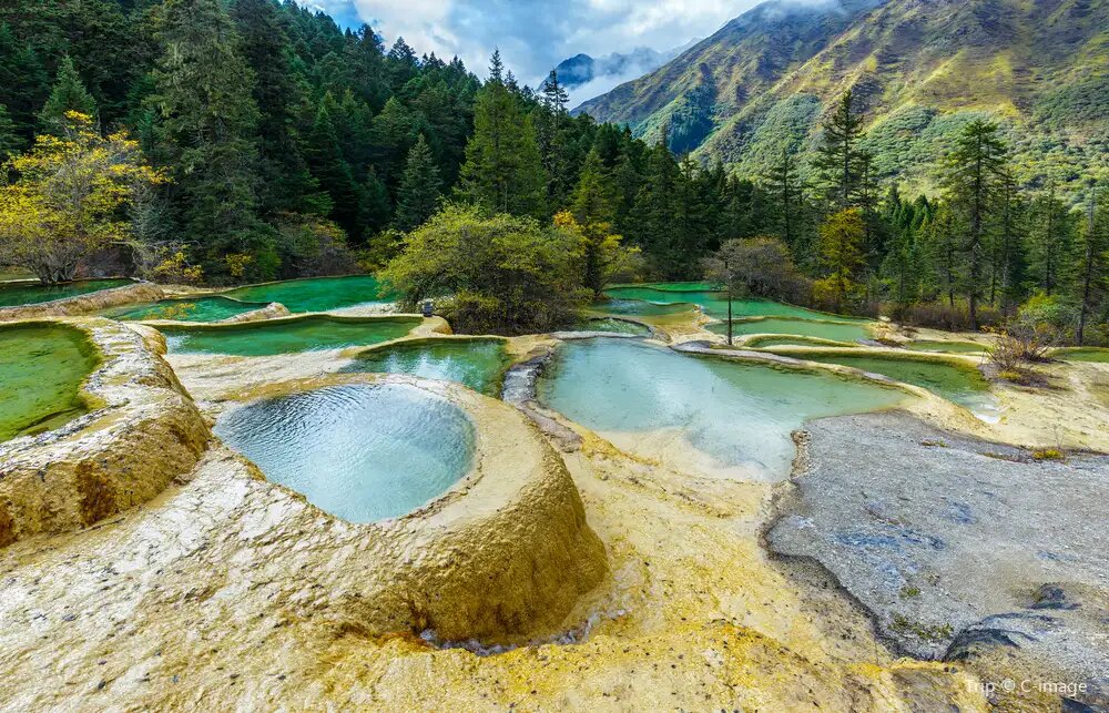 争艳彩池 / Zhengyan Colorful Pools 