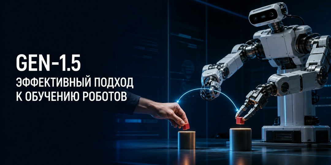 GEN-1.5 эффективный подход к обучению роботов