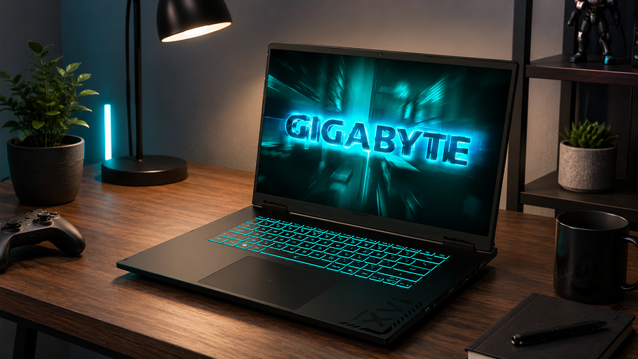 Gigabyte представил новую модель игрового ноутбука Gaming A16 с видеокартами RTX 50