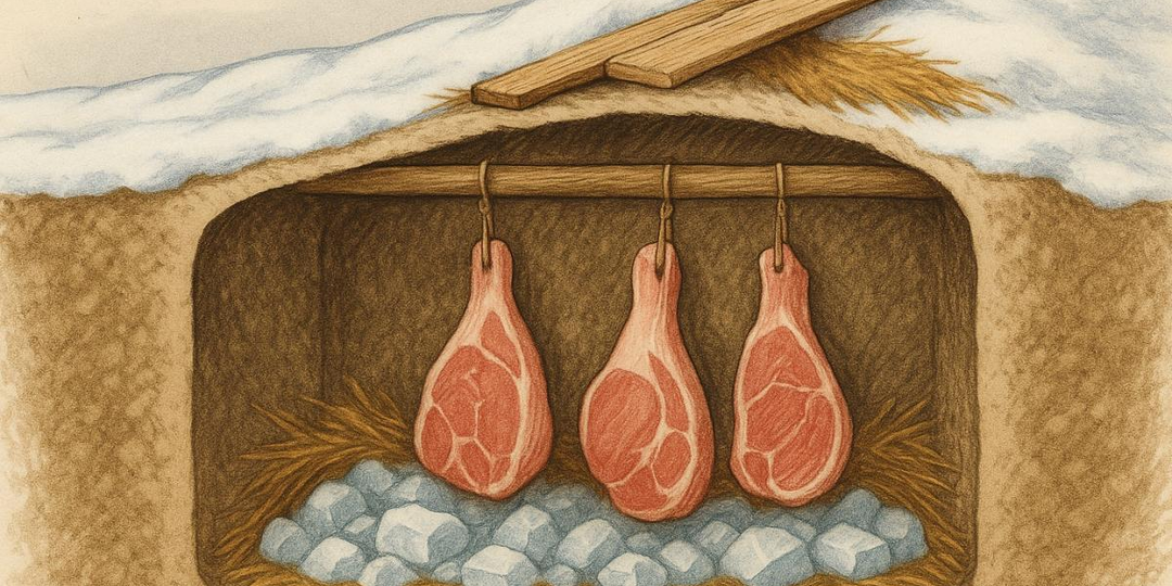 Как на Руси сохраняли мясо до изобретения холодильников?