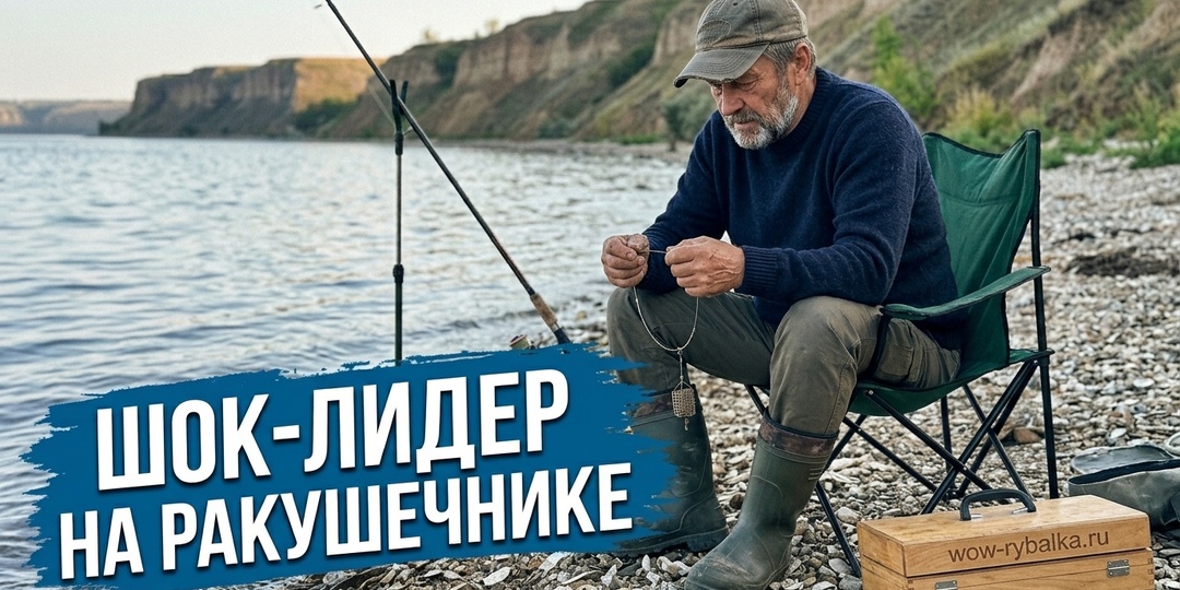 «Оставил пять кормушек за час — режет как бритвой»: Как шок-лидер спасает фидер на волжском ракушечнике 🐚