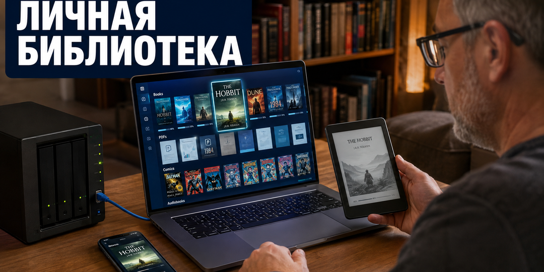 Хранение книг и прогресса чтения без чужого облака с BookOrbit