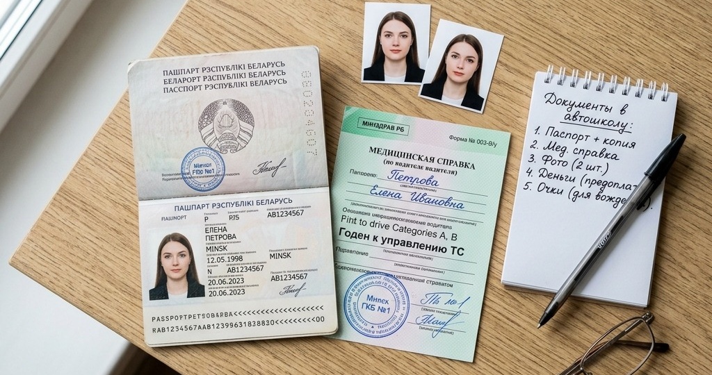 Какие документы нужны для автошколы: короткий список без бюрократии