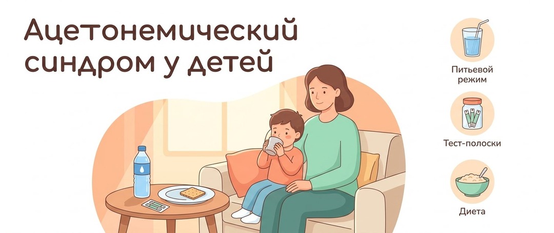 Ацетонемический синдром у детей: ацетон в моче и что делать