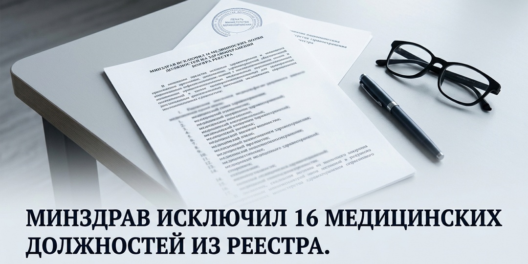 С 1 СЕНТЯБРЯ ИСЧЕЗАЮТ ЦЕЛЫЕ ВРАЧЕБНЫЕ ПРОФЕССИИ