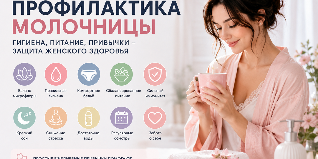 🧠 Стресс и недосып — незаметные союзники молочницы (часть 2)