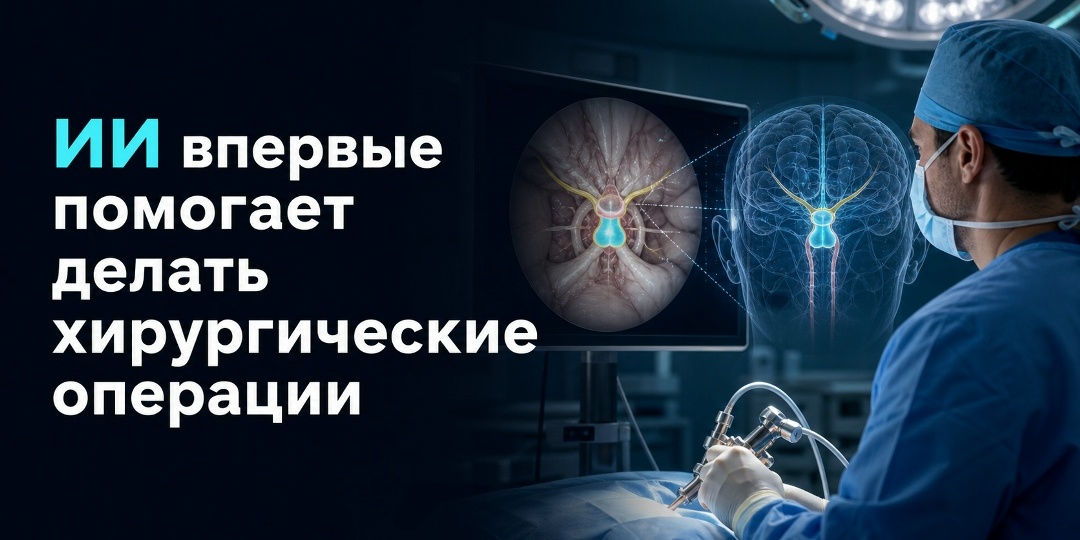 ИИ впервые помогает делать хирургические операции