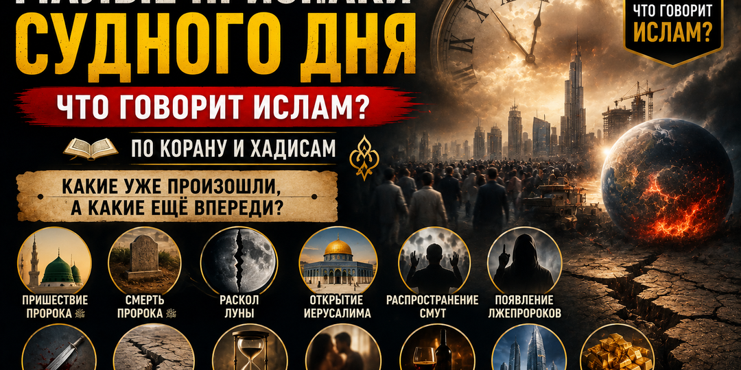 Малые признаки Судного дня от А до Я: какие уже произошли, а какие ещё впереди?