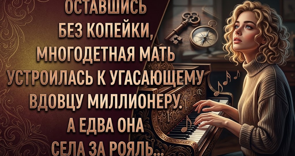 Муж бросил меня с тремя детьми и запиской на столе. Работа у злобного старика изменила всё