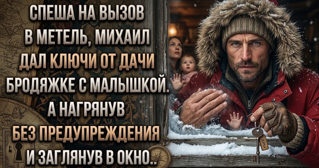 Он подобрал её в метель на дороге. Не зная, что она больше года была в плену