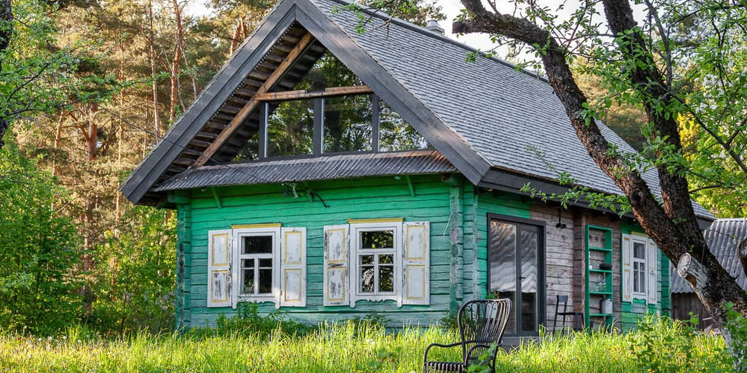 Купила старую развалюху в деревне и сделала из нее уютный дом: 20 фото
