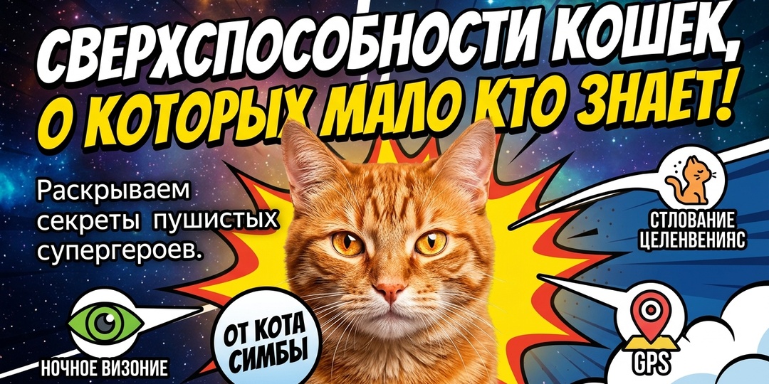 Сверхспособности кошек, о которых мало кто знает