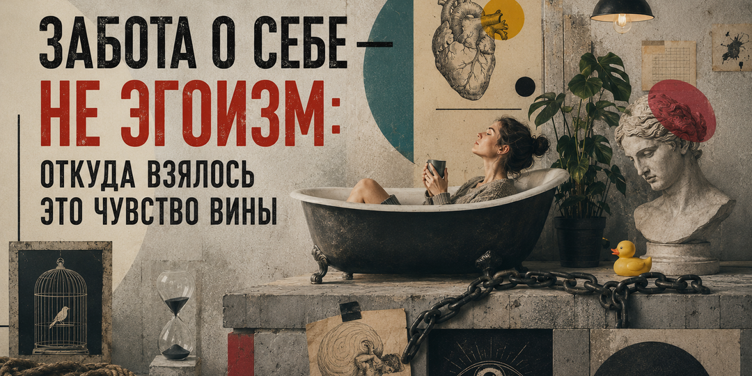 Забота о себе — не эгоизм: откуда взялось это чувство вины