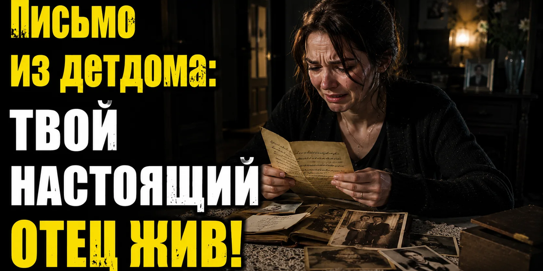 После смерти матери я нашла письмо из детдома: «Твой настоящий отец жив»