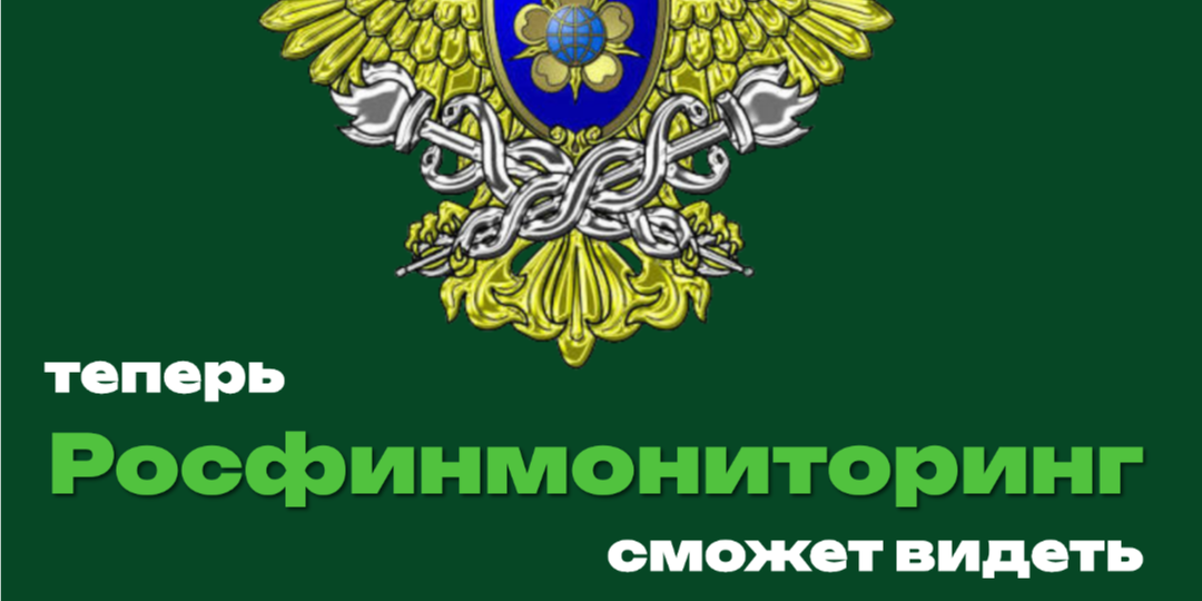 Теперь Росфинмониторинг сможет видеть, куда вы переводите деньги 💸