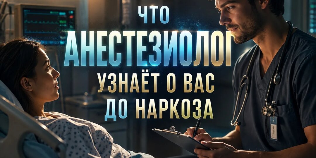 ПОЧЕМУ АНЕСТЕЗИОЛОГ ЗАДАЕТ ТАК МНОГО ВОПРОСОВ
