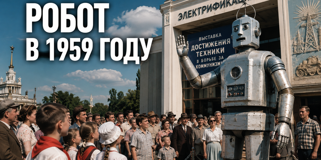 Говорящий робот на ВДНХ появился ещё при Хрущёве