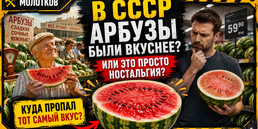В СССР арбузы были вкуснее: куда пропал тот самый сахарный вкус?